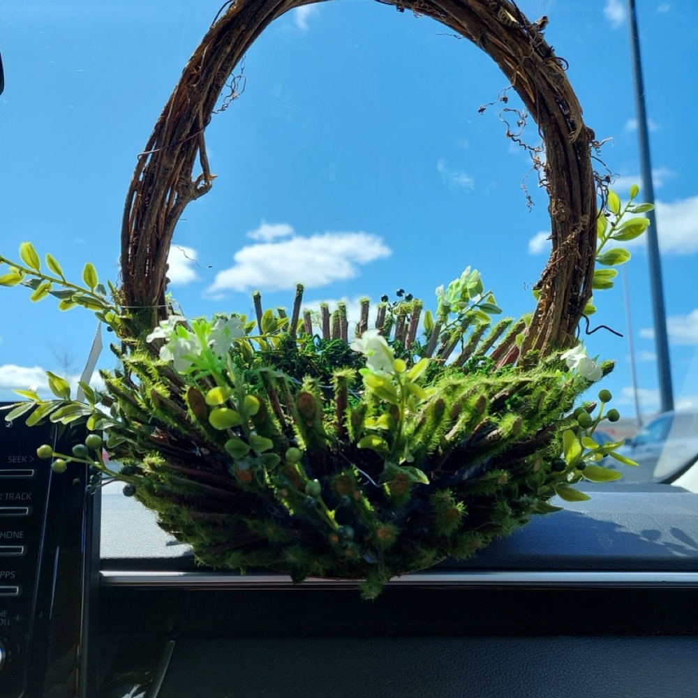 Rustic Greenery Basket